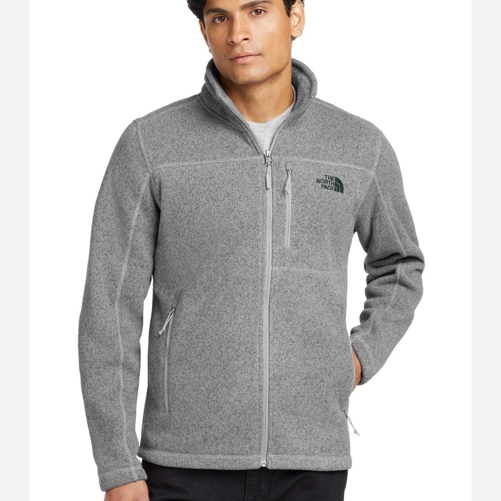 The North Face® Sweater Fleece Jacket, gray